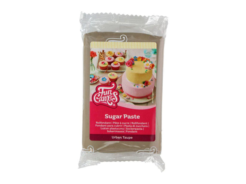 FunCakes Zuckerpaste Urban Taupe, 250g - Tortendekoshop