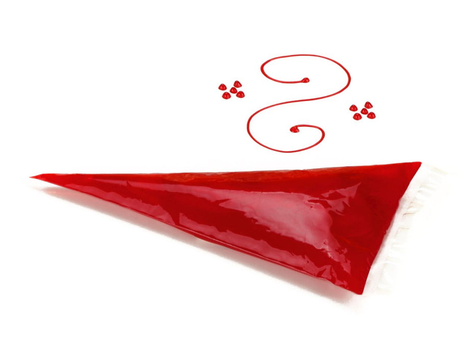 Garnierschrift rot, 70g