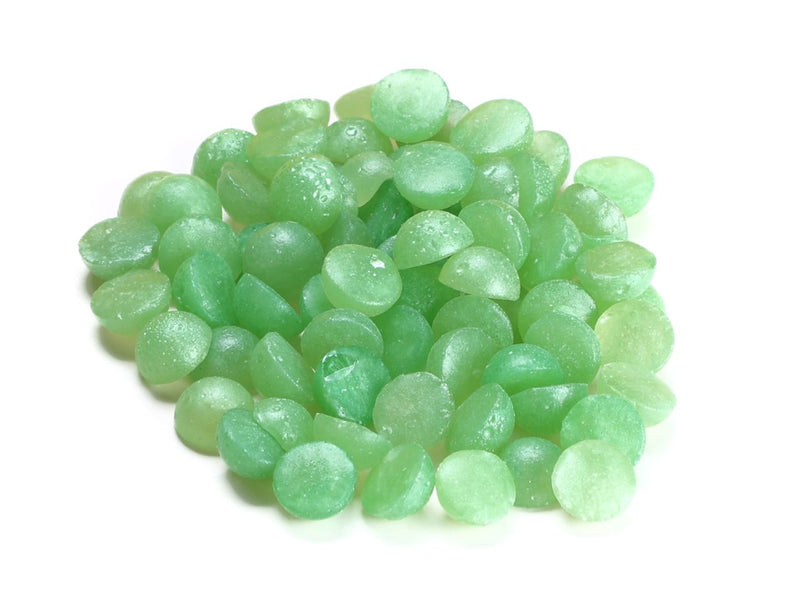 Isomalt Tropfen lindgrün, 150g