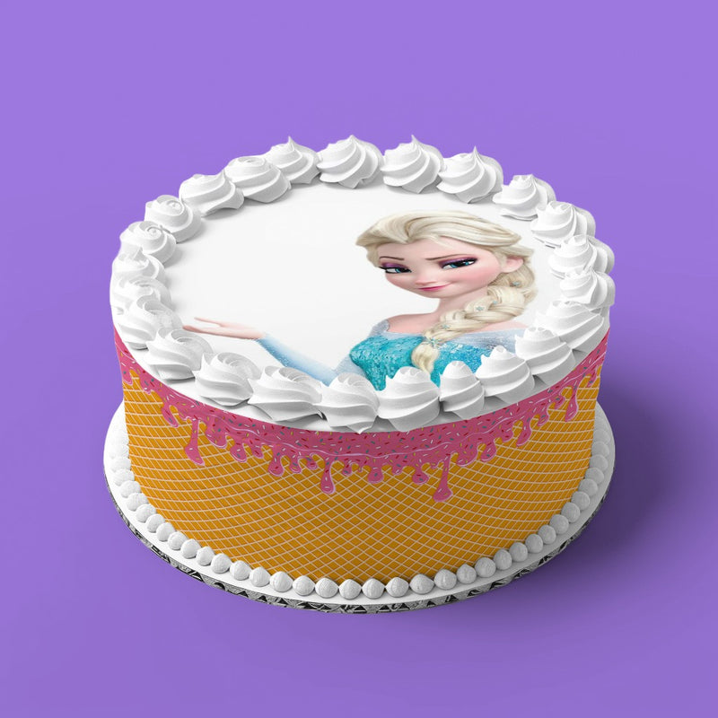 Anna, Elsa, Eiskönigin Figuren Tortenaufleger