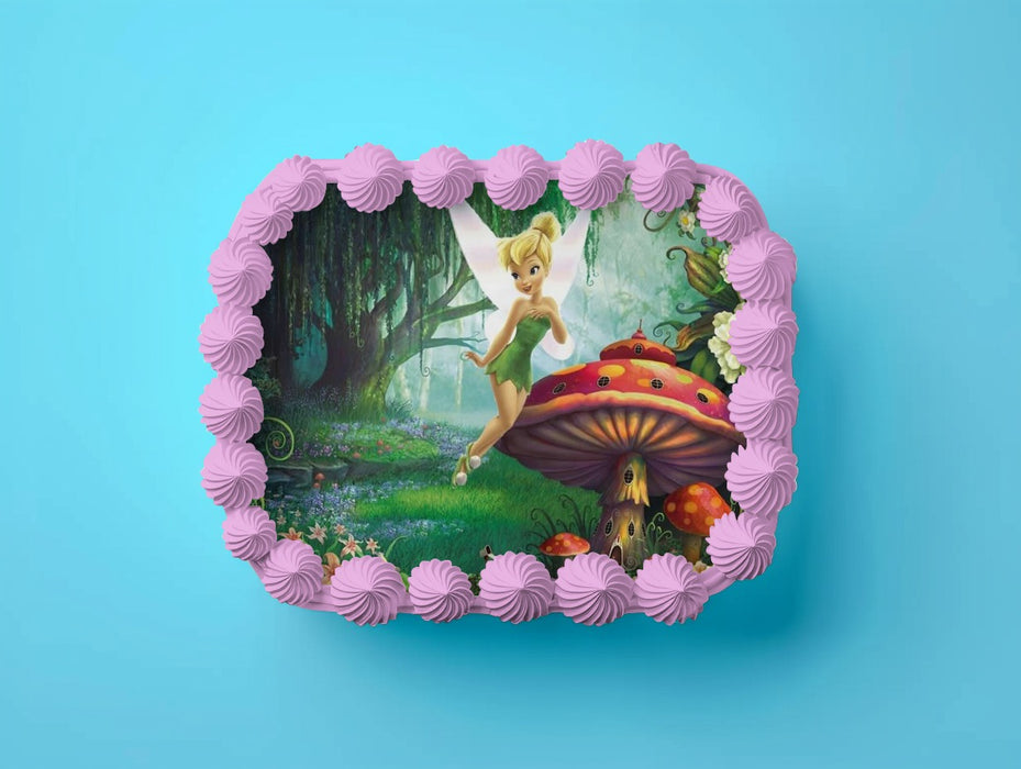 Tinker Bell Tortenaufleger, Rechteckig