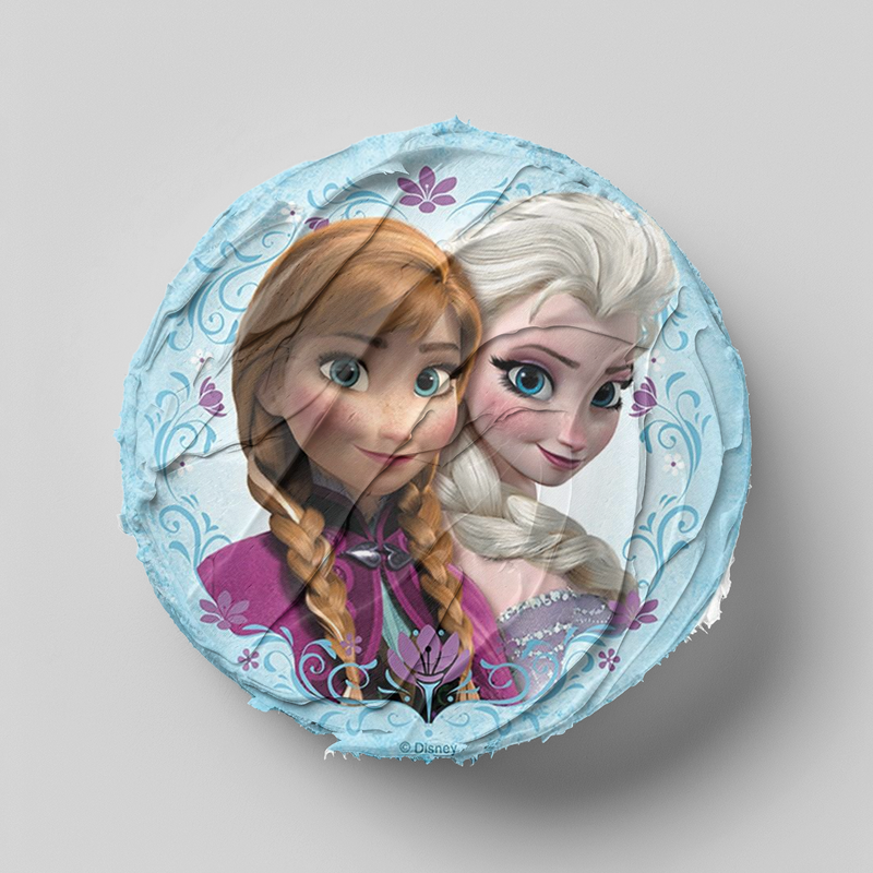 Anna, Elsa Rund Tortenaufleger