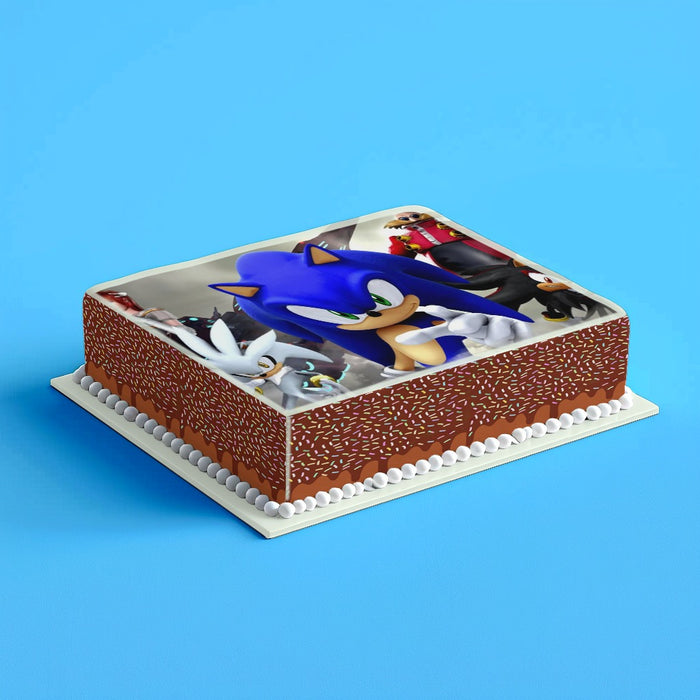Sega Sonic Tortenaufleger