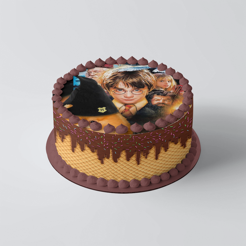 Harry Potter Tortenaufleger, Rund