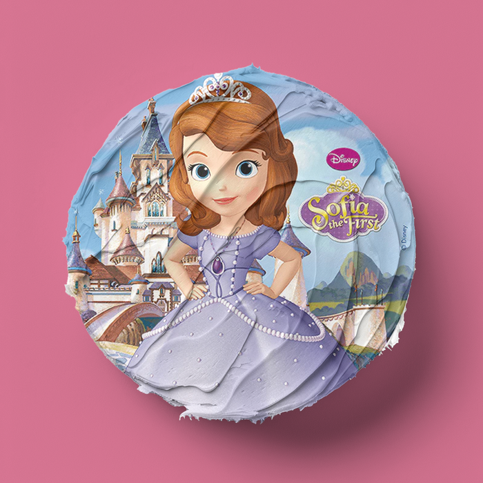 Prinzessin Sofia Runde Tortenaufleger