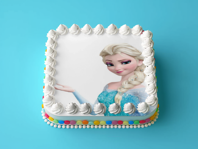 Anna, Elsa, Eiskönigin Figuren Tortenaufleger