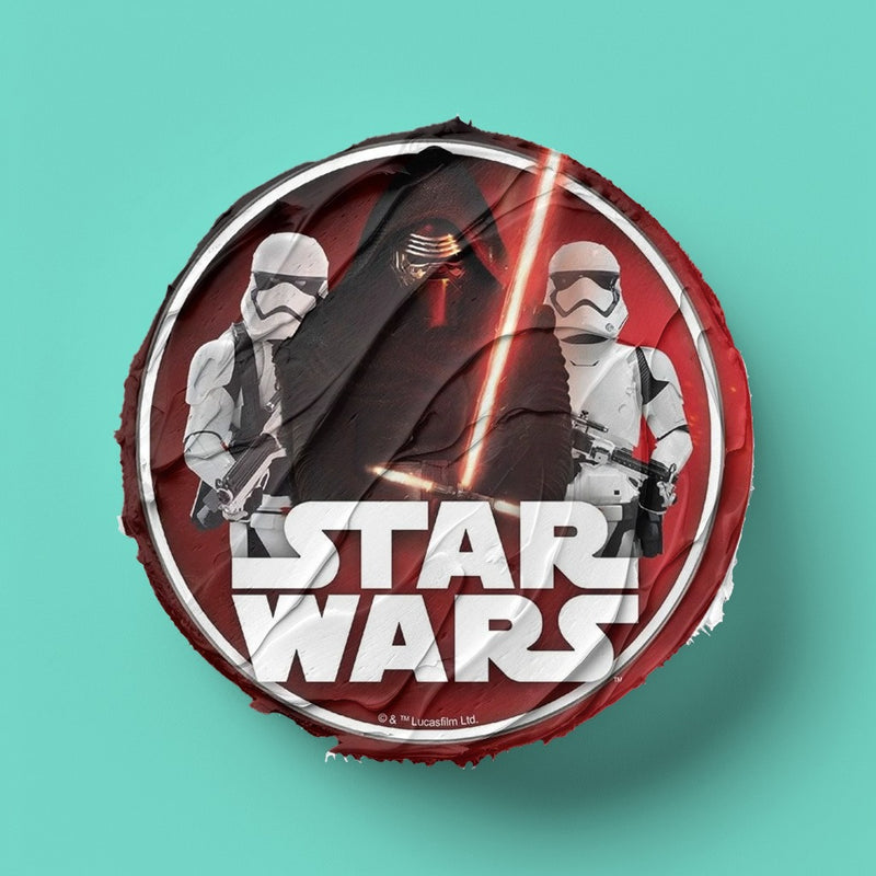 Star Wars Runde Tortenaufleger