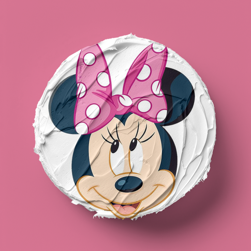 Minnie Mouse Runde Tortenaufleger