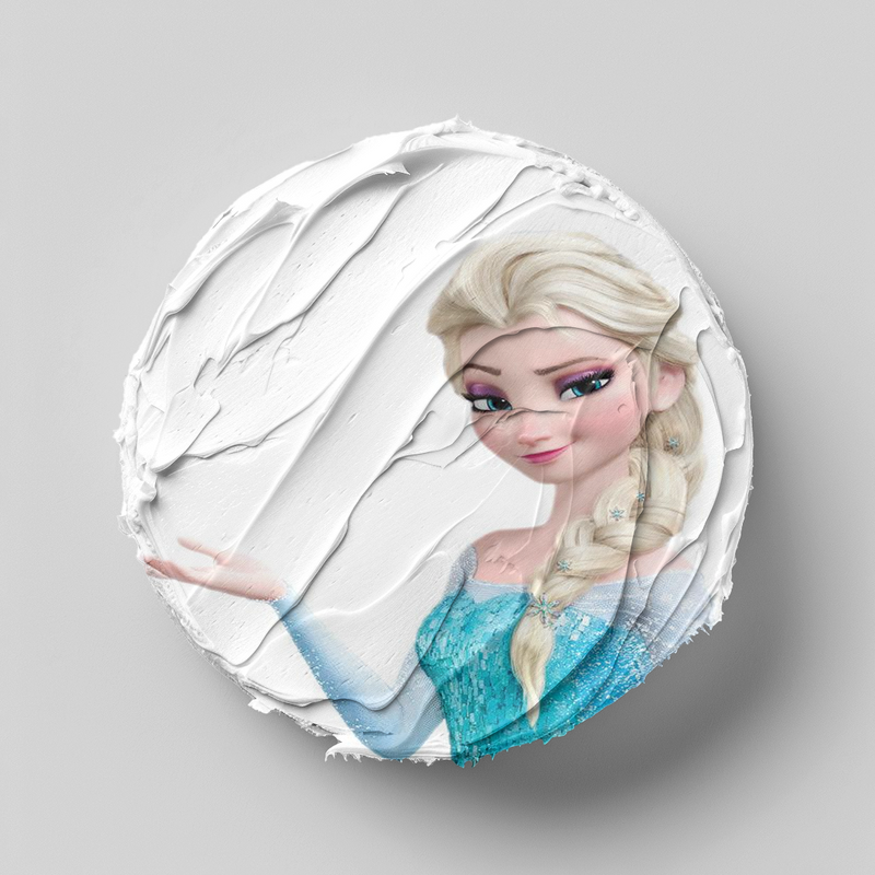 Anna, Elsa, Eiskönigin Figuren Tortenaufleger