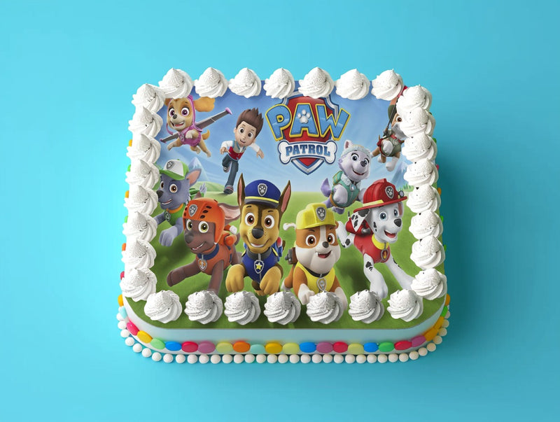 Paw Patrol Tortenaufleger, Rechteckig