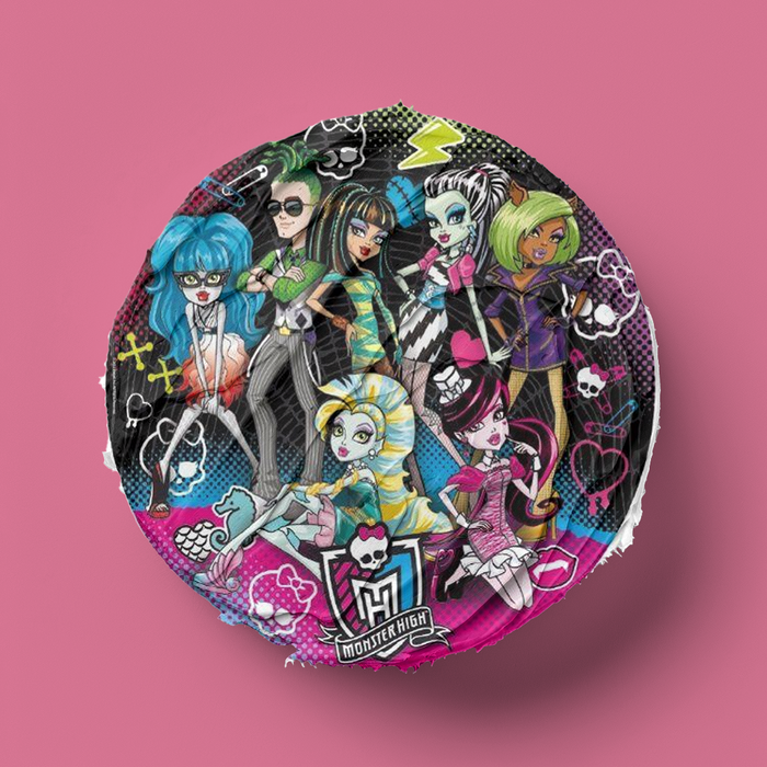 Monster High Runde Tortenaufleger