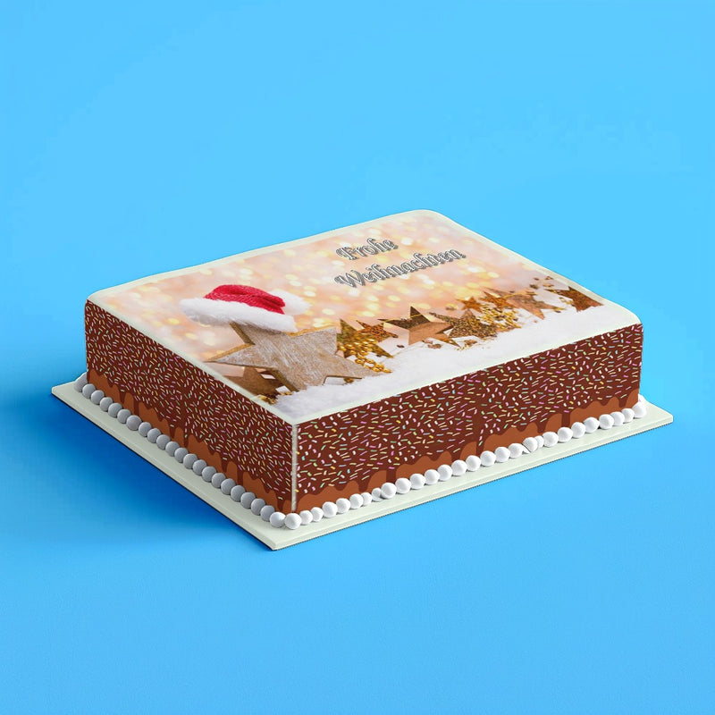 Weihnachten Tortenaufleger