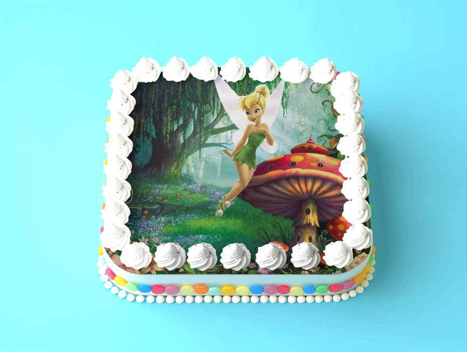 Tinker Bell Tortenaufleger, Rechteckig