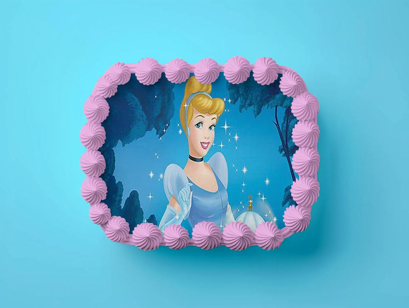 Cinderella Tortenaufleger, Rechteckig