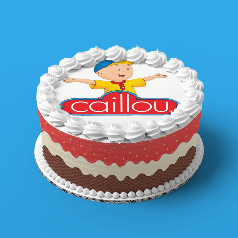 Caillou Runde Tortenaufleger