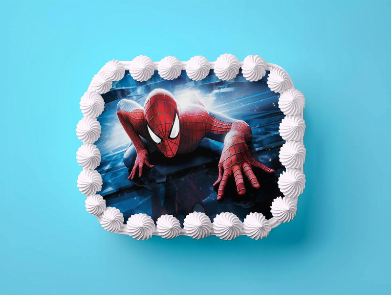 Spiderman Tortenaufleger, Rechteckig