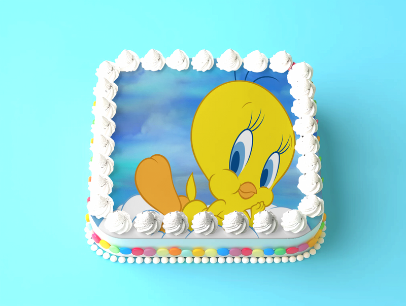 Tweety Tortenaufleger, Reckteckig