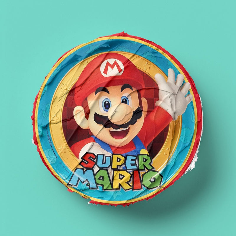 Mario Bros Tortenaufleger, Runde