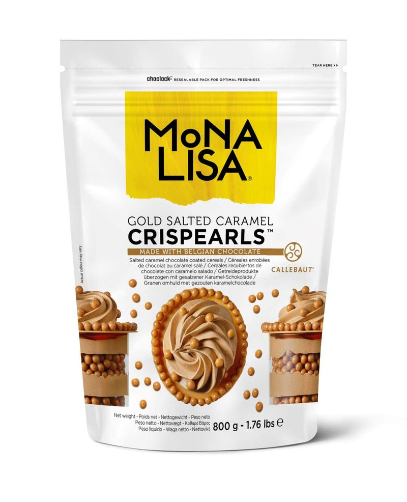 Crispearls gezouten karamel, 800g