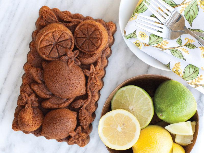 Nordic Ware Citrus Blossom Loaf Pan