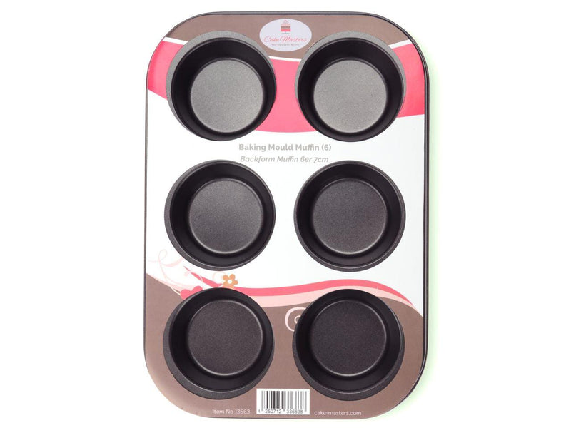 Pati-Versand Backform Muffin, 6er - Tortendekoshop