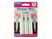 PME Blumenhalter Groß, 6 Stück - Tortendekoshop