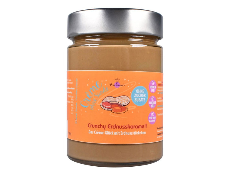 Principessa's Cream Without Sin - Knapperige pinda-karamel, 300g