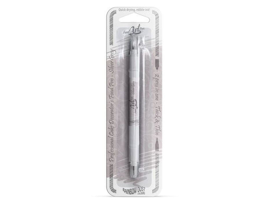 Rainbow Dust Farbstift doppelseitig, Silber , Grau