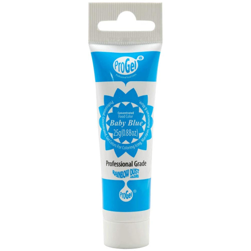 Rainbow Dust Lebensmittelfarbe ProGel Baby Blue, 25g