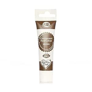 Rainbow Dust Lebensmittelfarbe ProGel Brown, 25g