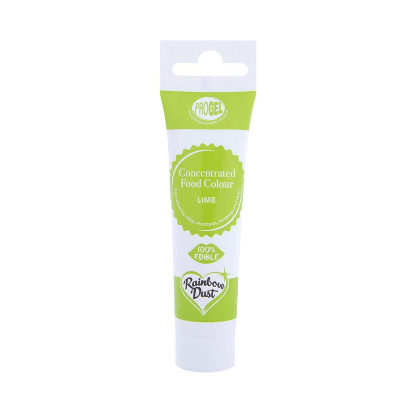 Rainbow Dust Lebensmittelfarbe ProGel lime Green, 25g