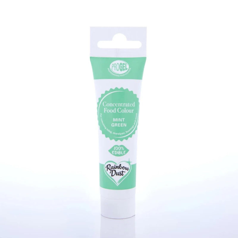 Rainbow Dust Lebensmittelfarbe ProGel Mint Green, 25g