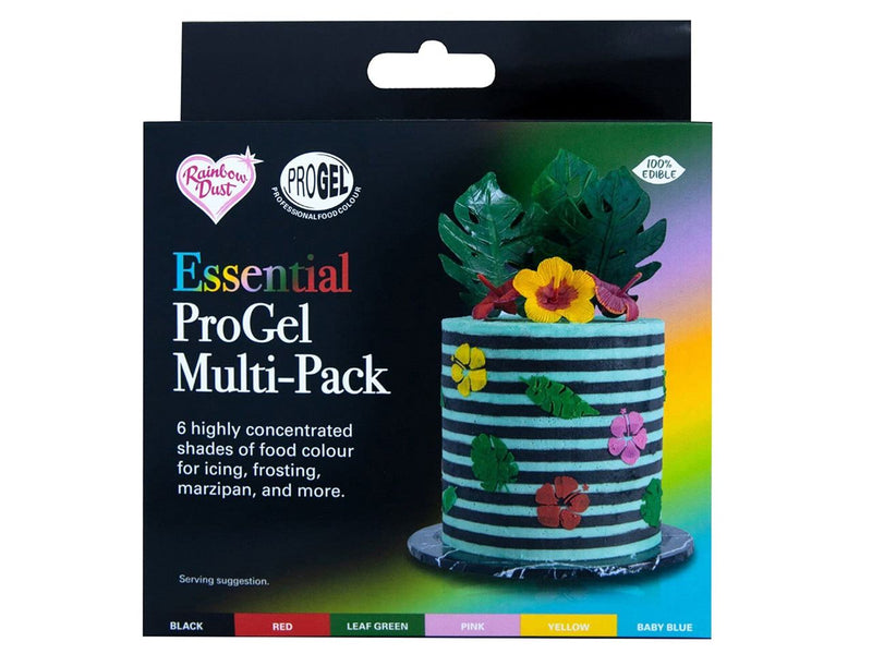 Rainbow Dust ProGel Multipack Essentials, 6x25g
