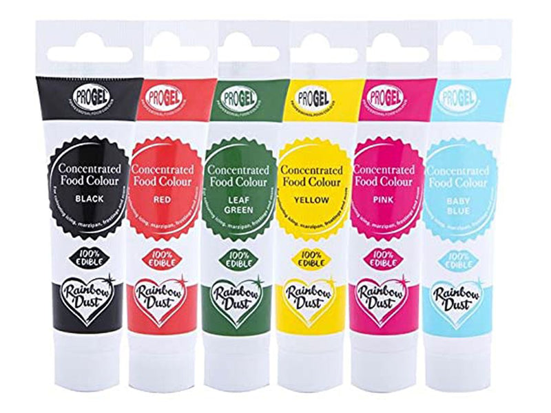 Rainbow Dust ProGel Multipack Essentials, 6x25g