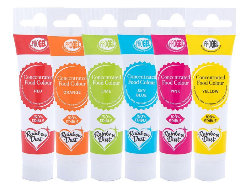 Rainbow Dust ProGel Multipack Rainbow, 6x25g