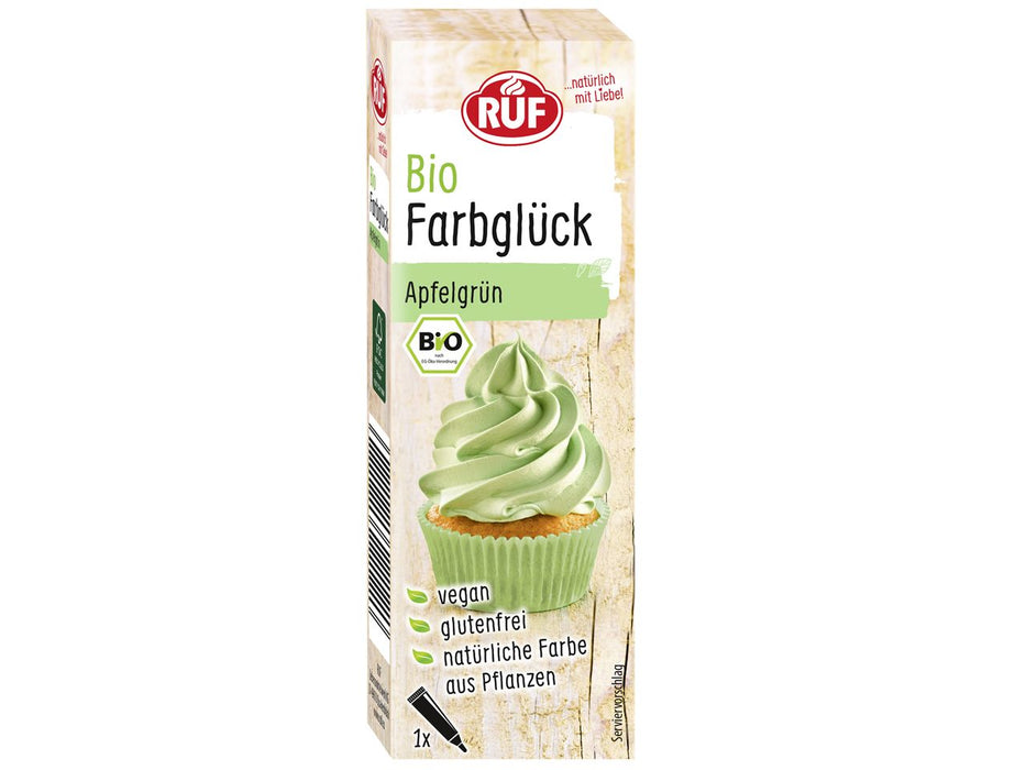 RUF Bio Farbglück Apfelgrün, 25g