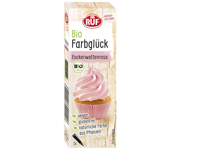 RUF Bio Farbglück Zuckerwattenrosa, 25g