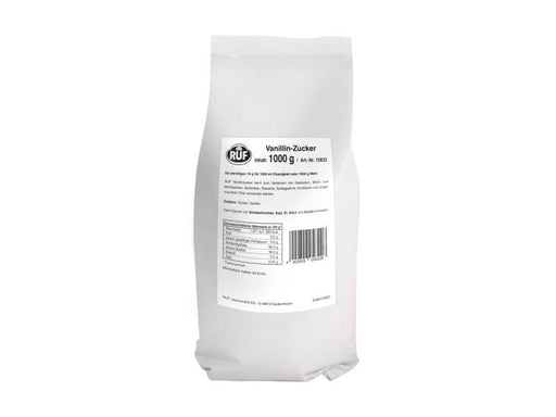 RUF Vanillin-Zucker, 1,0kg, Beutel - Tortendekoshop