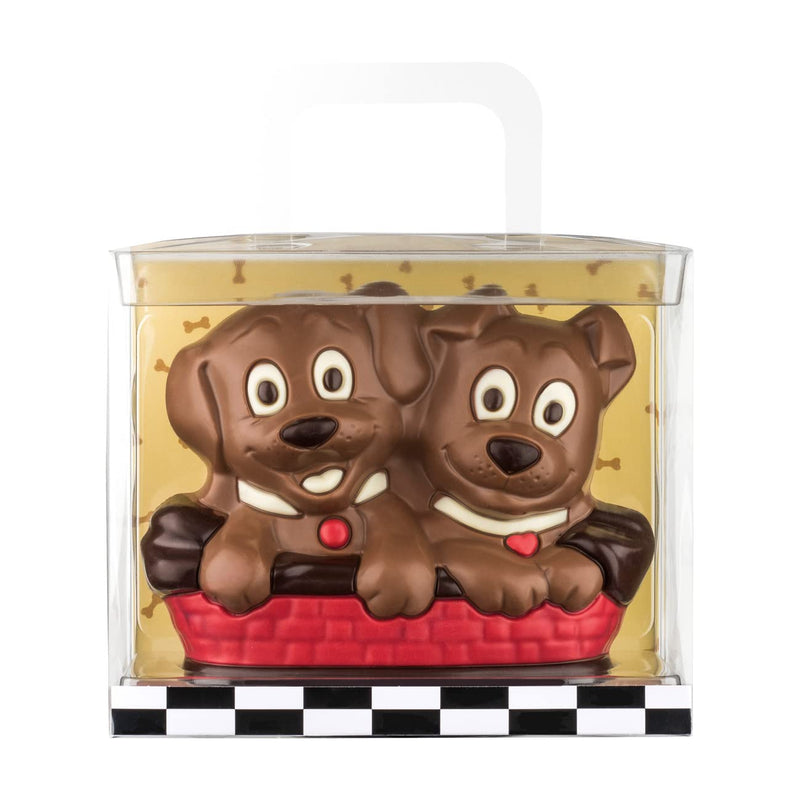 Chocolade Geschenkpakket Hondenmand, 225g