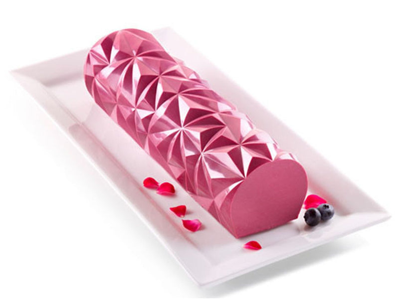 Silikomart siliconen mal Diamond Bûche