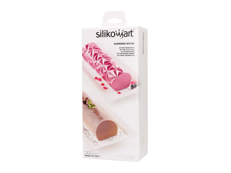 Silikomart siliconen mal Diamond Bûche
