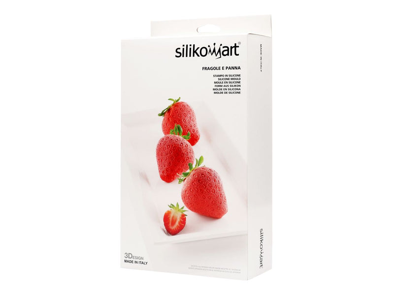 Silikomart siliconen mal aardbei