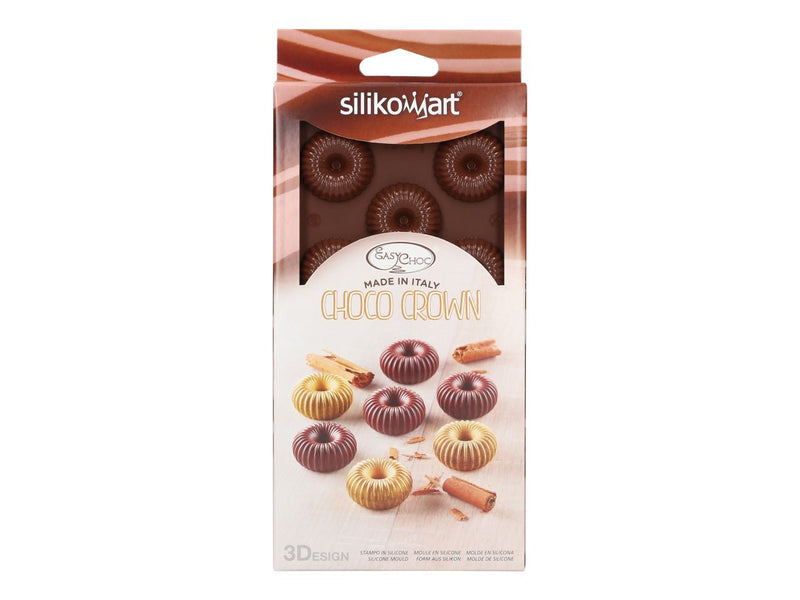 Silikomart Silikon Pralinenform, Choco Crown