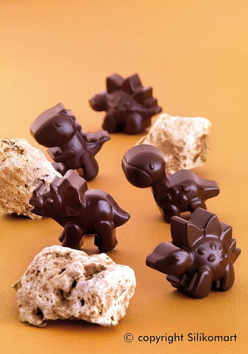 Silikomart Silikon Pralinenform, Choco Dino