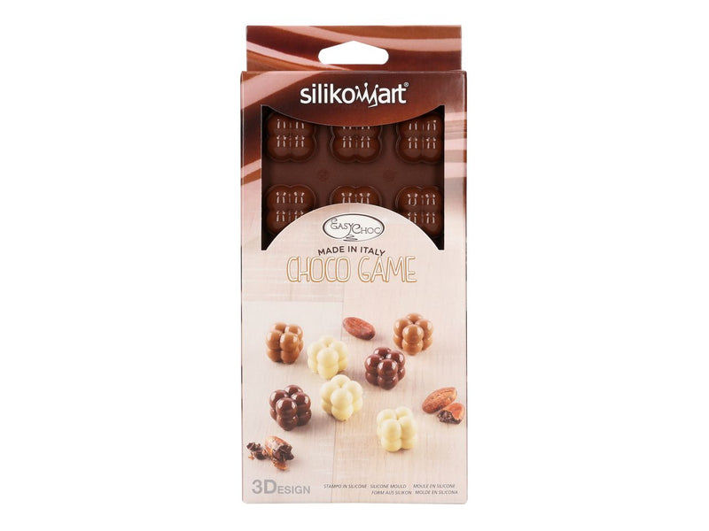 Silikomart Silikon Pralinenform, Choco Game