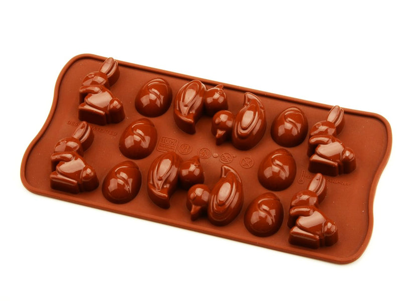 Silikomart Silikon Pralinenform, Choco Ostern