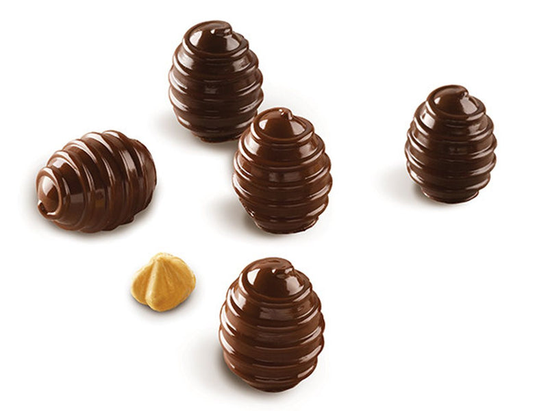 Silikomart Silikon Pralinenform, Choco Spiral