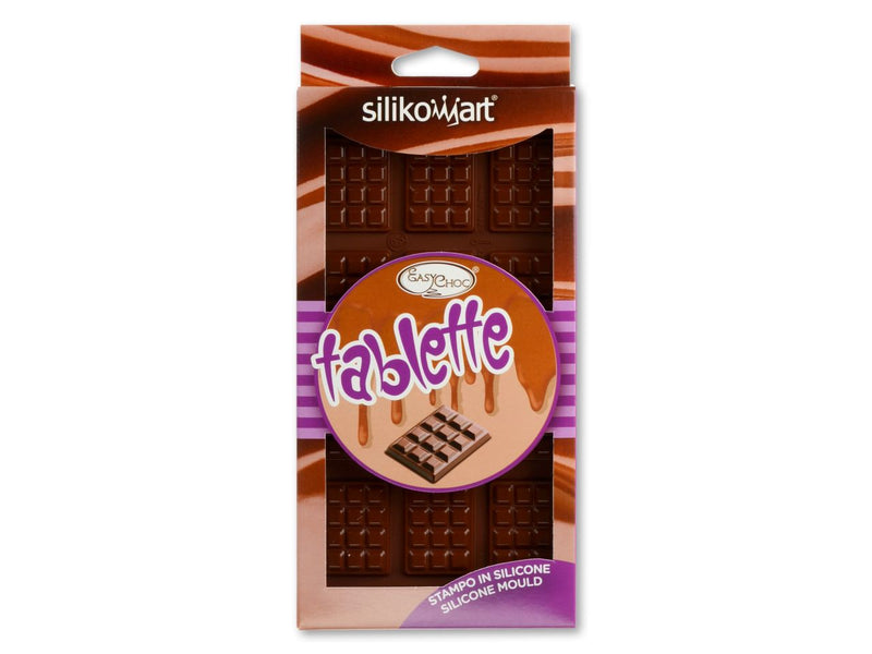 Silikomart Silikon Pralinenform, Choco Täfelchen
