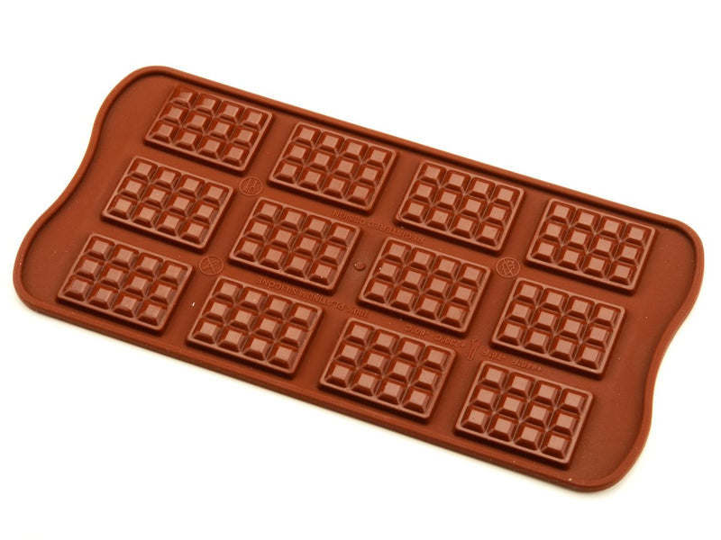 Silikomart Silikon Pralinenform, Choco Täfelchen