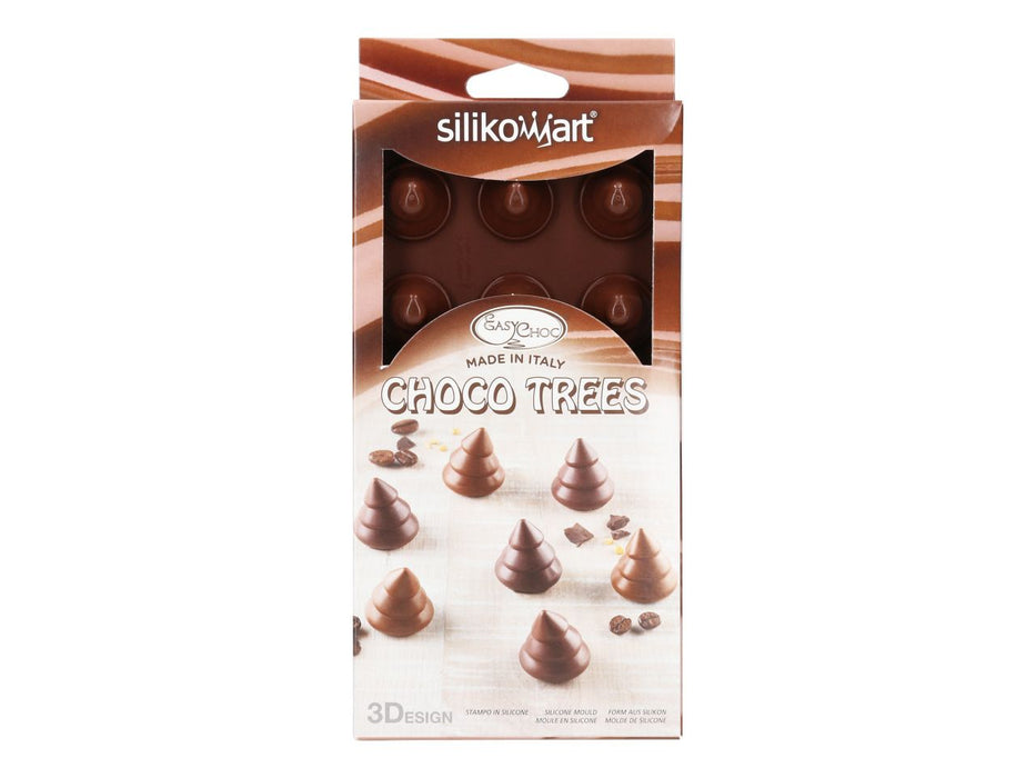 Silikomart Silikon Pralinenform, Choco Trees